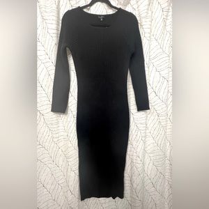 DYNAMITE LONG SLEEVE SWEATER DRESS